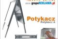 Potykacze Reklamowe Potykacze Aluminiowe OWZ z ramkami OWZ do szybkiej wymiany plakat�w